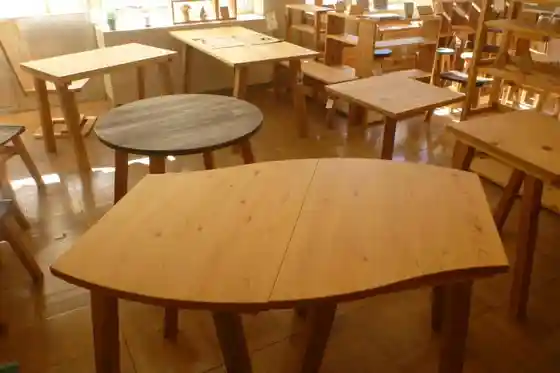 Kitsuregawa Hills Cedar Chairs and Hinoki Tables