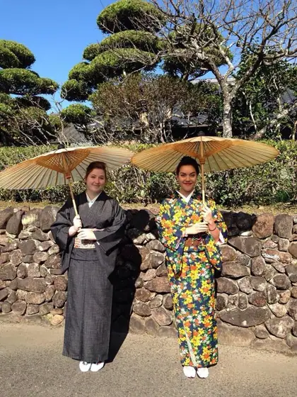 Kimono Town Walk Experience