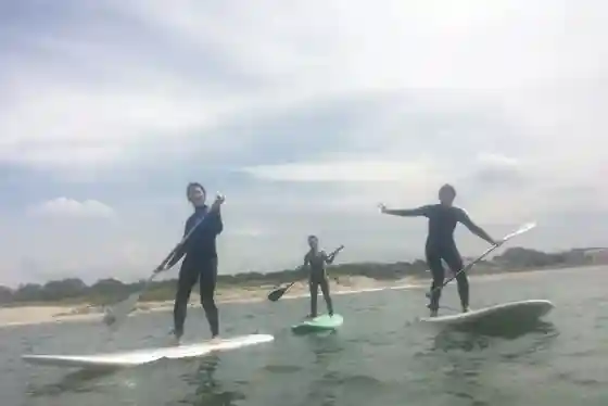 no Mbiri Kimama Ni Suijo Sanpo ! Shoshinshakangei no SUP Experience 60 Fun