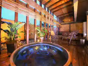 (Gurin Hotel Yes Omihachiman) Rotenburo Daiyokujo & Meibutsu Asa Kare