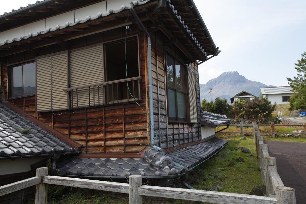 Debris Flow Damaged House Preservation Park