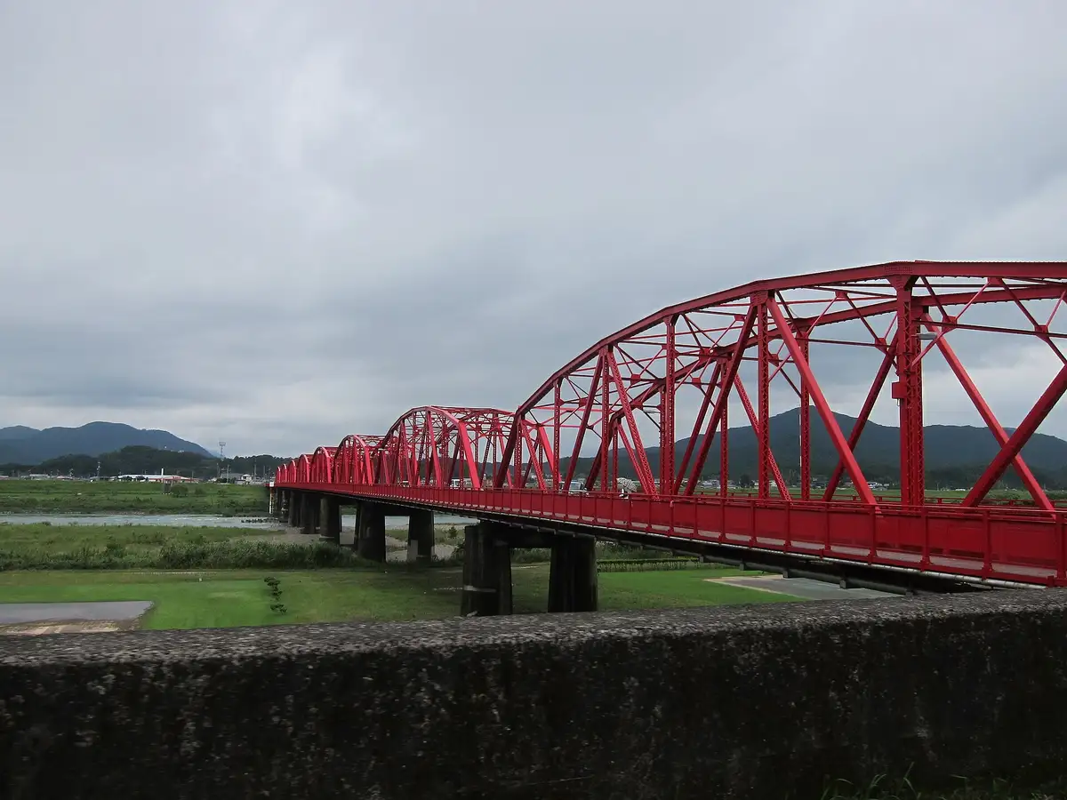 Shimanto River Bridge (Aka-tetsubashi), Shimanto