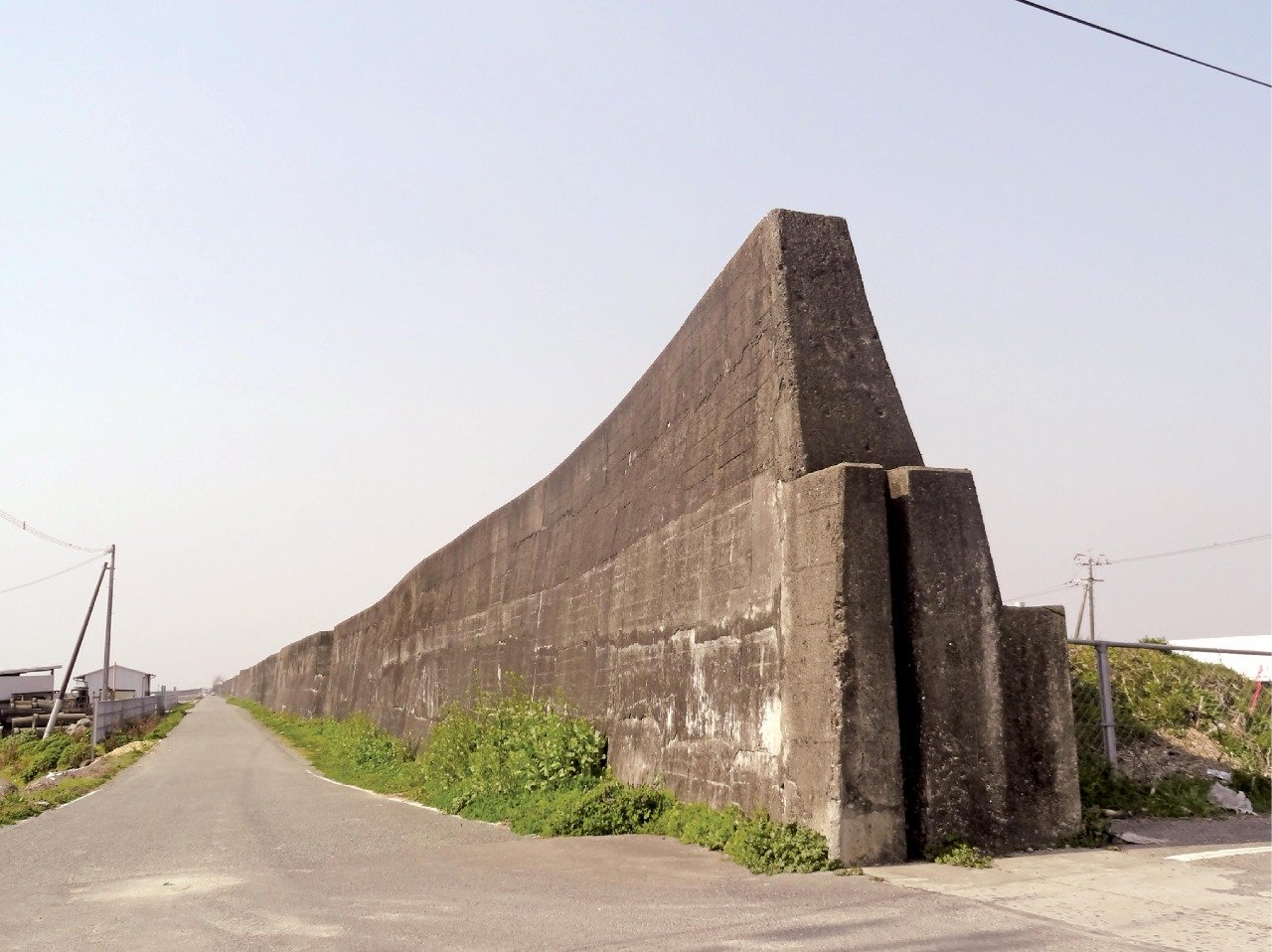 "Great Wall" of the Shiroishi Plain
