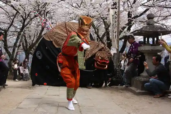Oshimayama Ruriji Temple Lion Dance