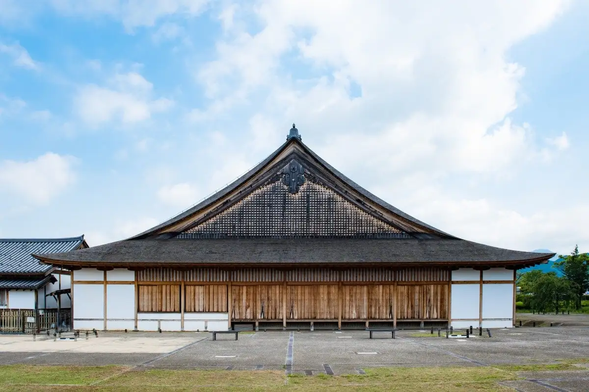 Grand study hall of Sasayama Castle in the castle town