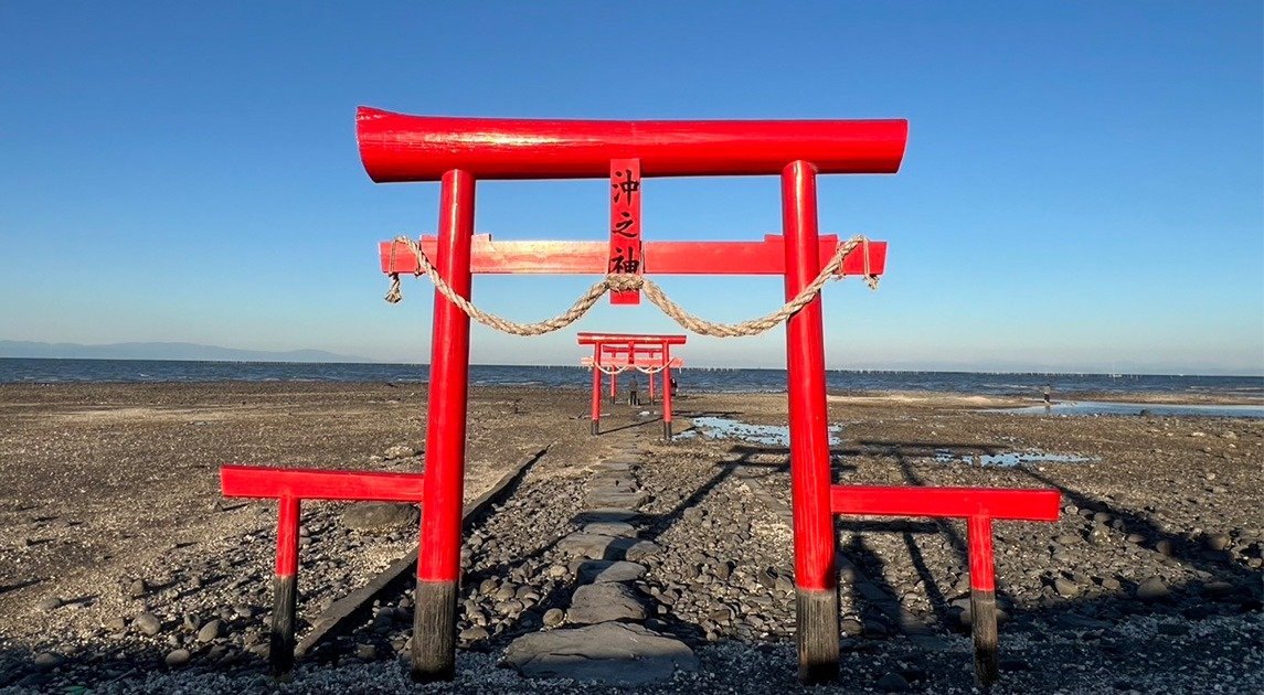 Ouo Shrine Sea Torii