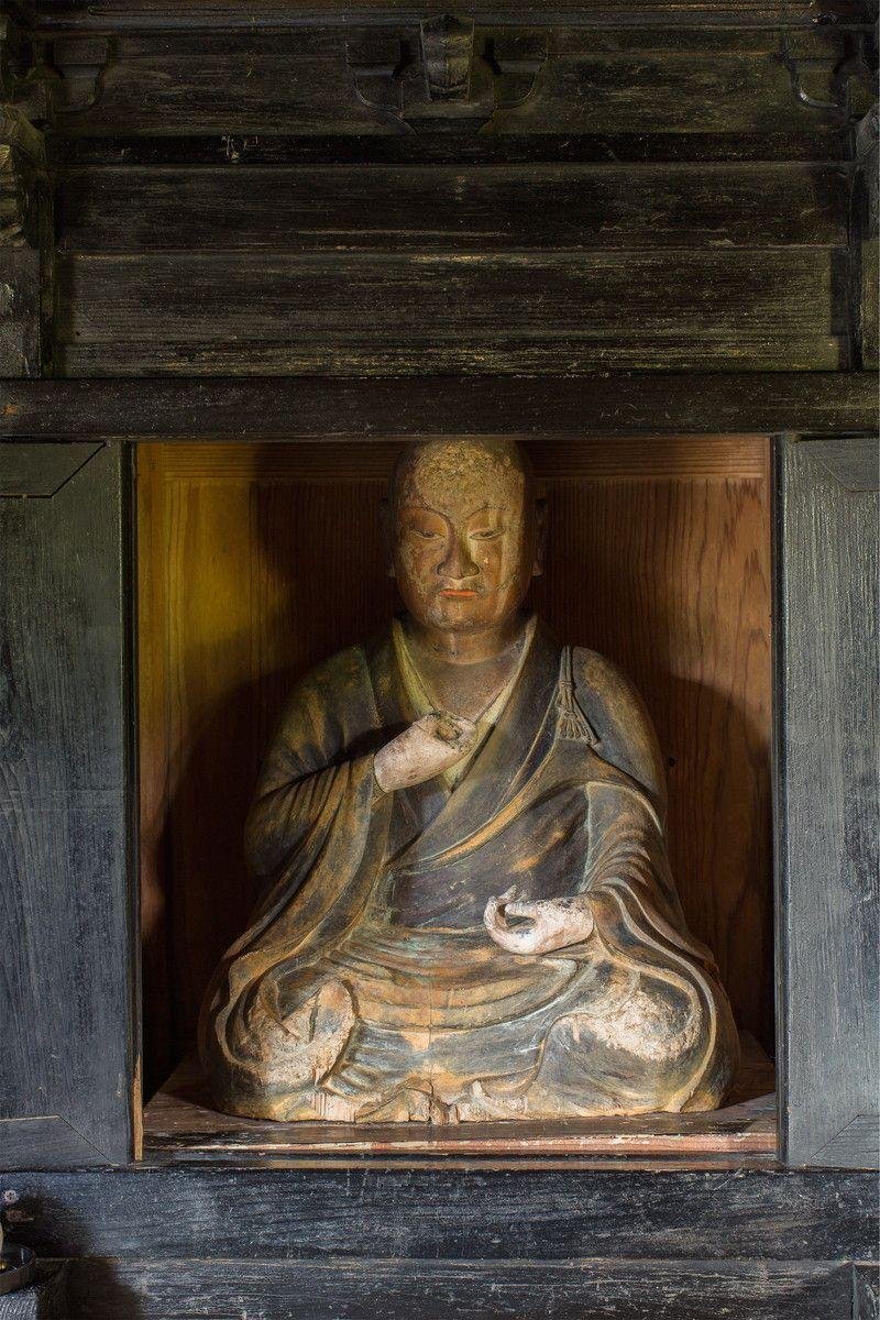 Kobo Daishi Statue at Tsukinoki Daishi-do