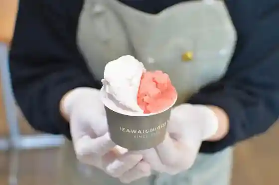 GELATO&CAFFEいざわ苺園