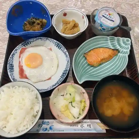 温泉旅館　水明