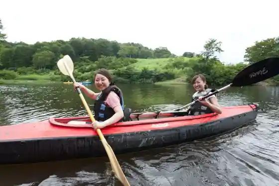 Kanu Kayakku Experience (▲ Echigo Tsumari Dai Gen Tera Kogen Campground)