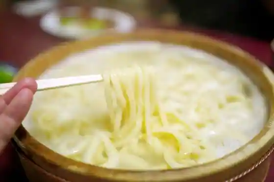 たらいうどん 新見屋