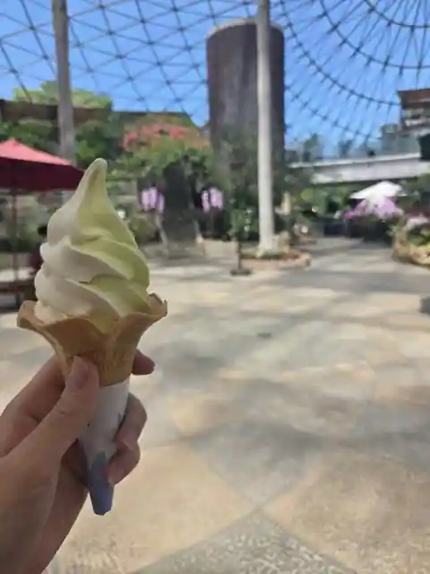 Tottori Hana Kairo Soft Cream Baiten ( Flower Dome )