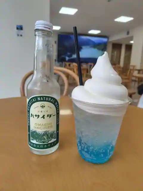 黒部ダムレストハウスドリンクコーナー