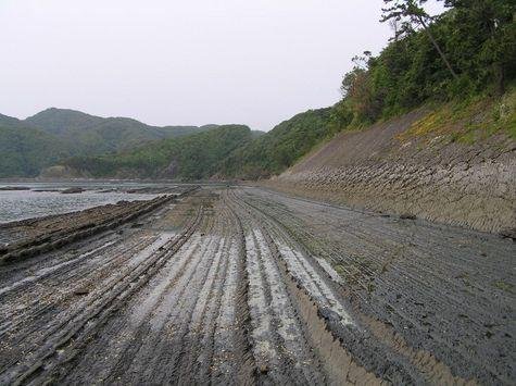Ajiro Ripple Marks and Laundry Rock