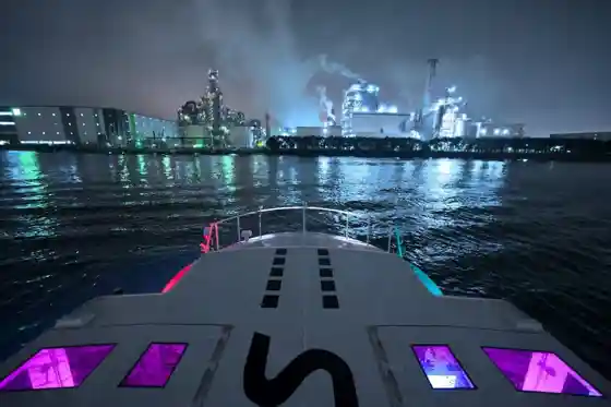 Y Cruise Sea Bass Factory Night View Cruise